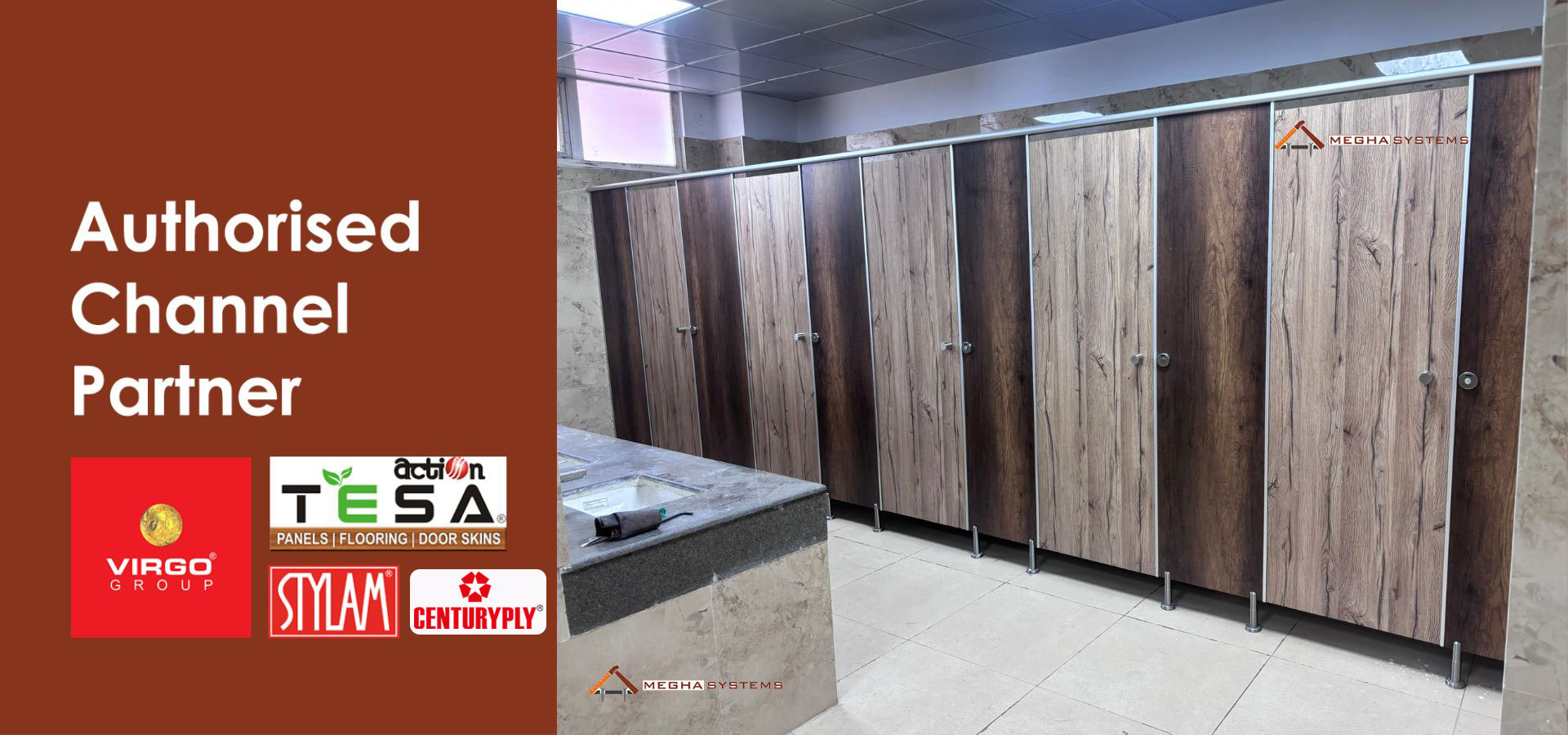Toilet Cubicles | Toilet Partitions | Bathroom Cubicle Manufacturers in India | Megha Systems